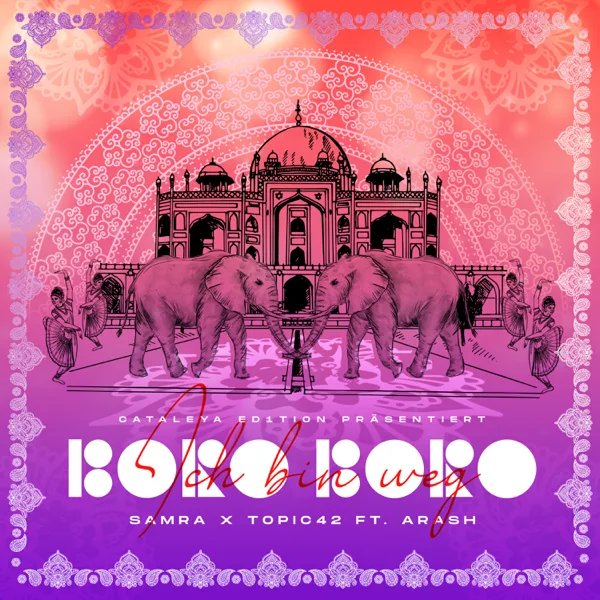 Cover art for Ich bin weg (feat. Arash) [BoroBoro] — Samra & TOPIC42